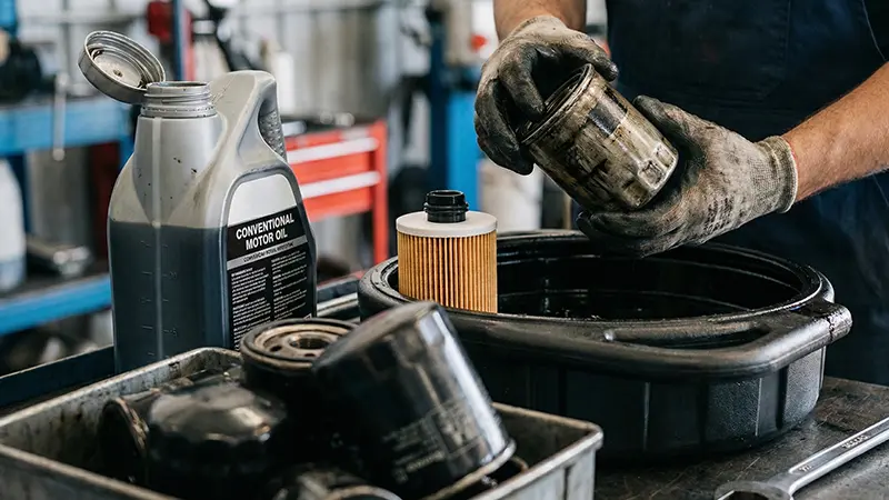 Conventional vs. Synthetic Oil How It Affects Filter Lifespan