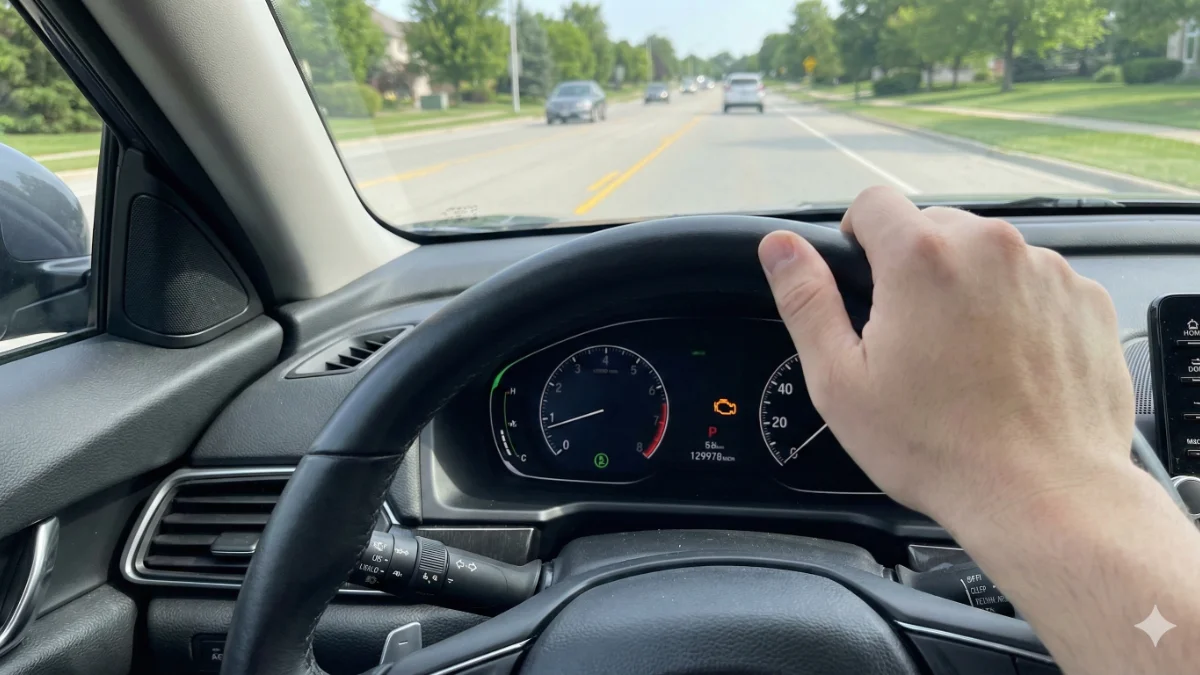 check engine light on but car runs fine