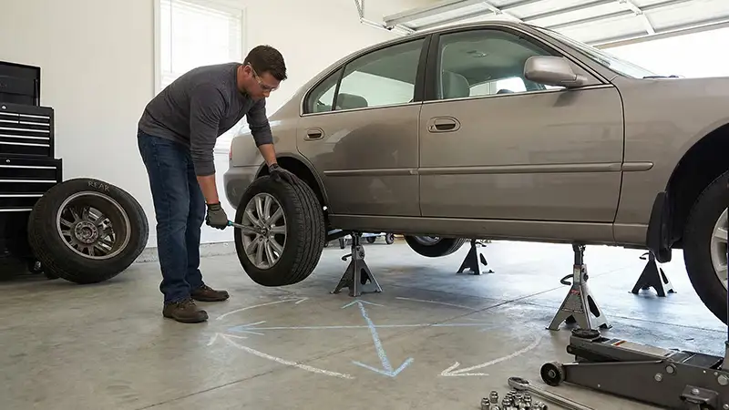 Essential Tools and Safety Gear for a DIY Tire Rotation