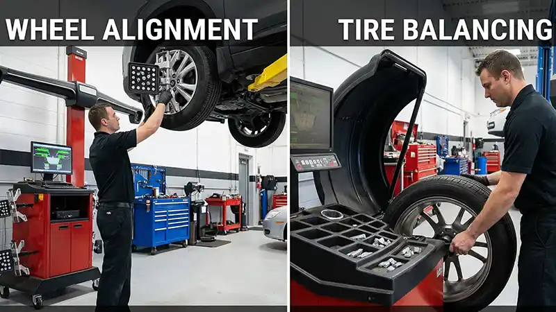 Wheel Alignment vs. Tire Balancing What's the Difference