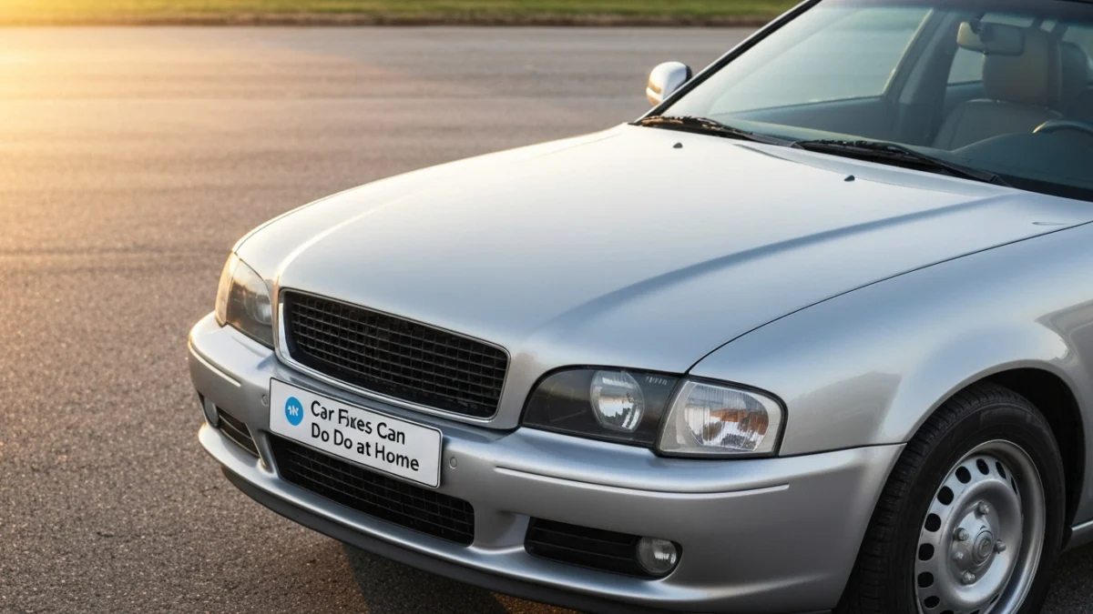 car fixes can do at home