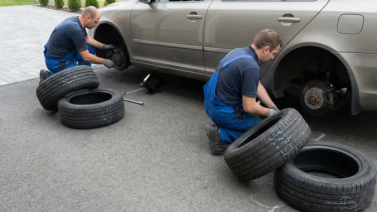 The Correct Front Wheel Drive Tire Rotation Pattern