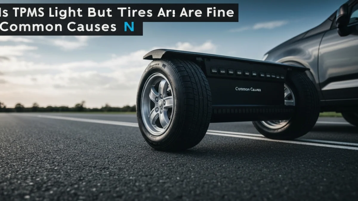 is tpms light but tires are fine