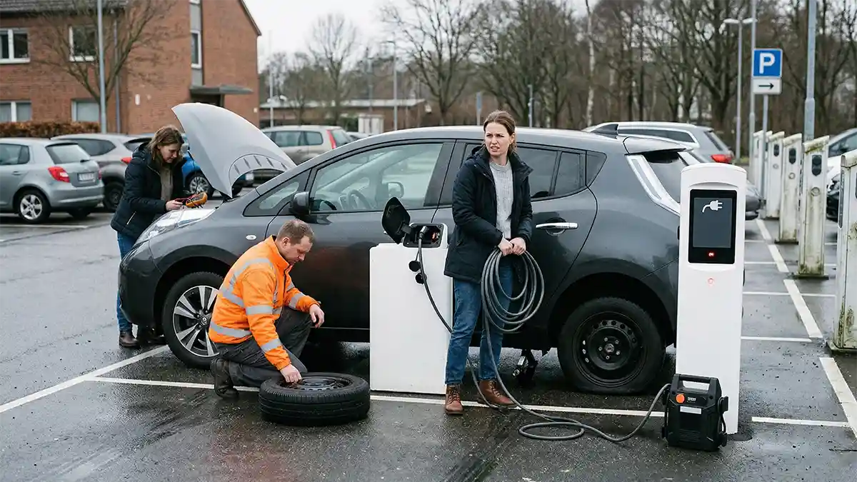 most common electric car issues