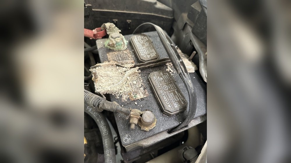 Car Wont Start Corroded Battery Terminals