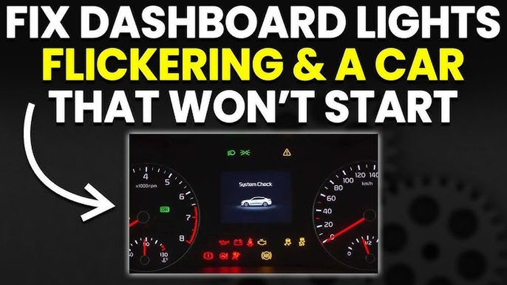 Car Wont Start Dashboard Lights Flashing
