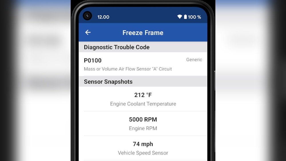 Freeze Frame Data Explanation Obd2