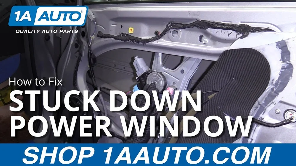 How To Fix Power Window Stuck