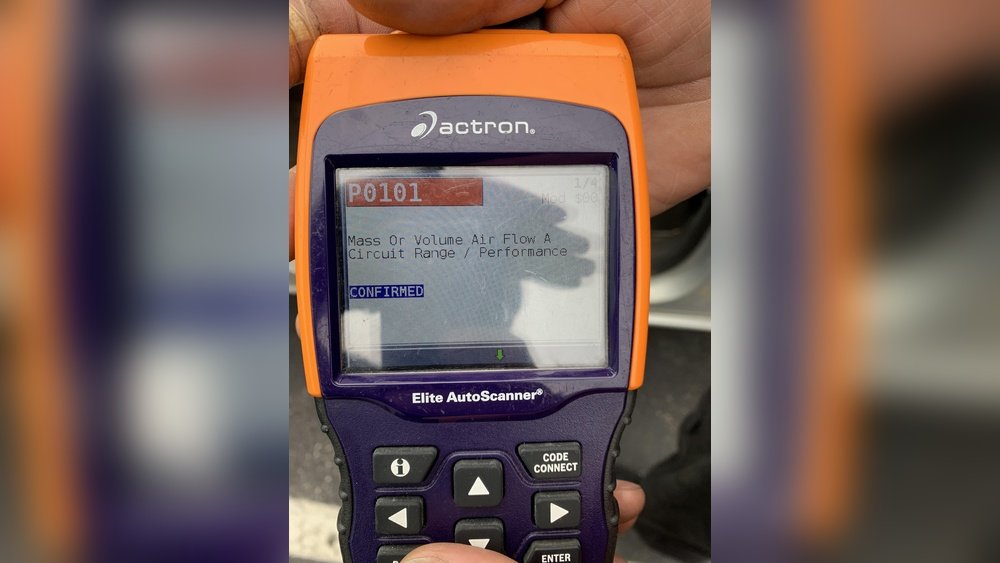 P0101 Mass Air Flow Circuit Range