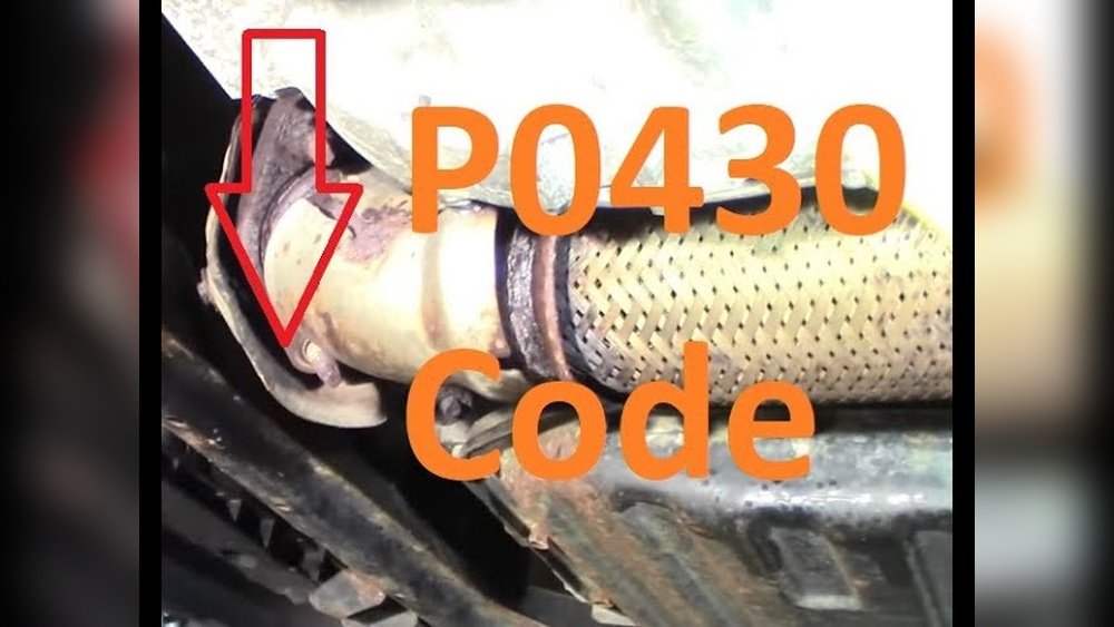 P0430 Catalyst Efficiency Bank 2