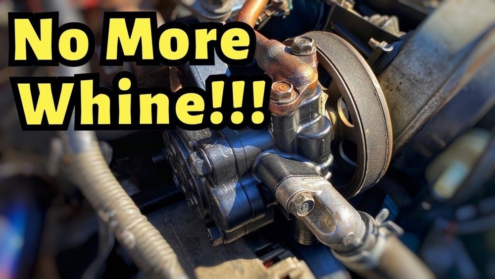 Power Steering Pump Whining Noise