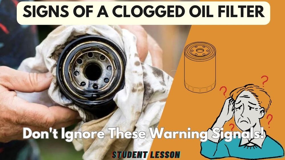 Signs Of Bad Oil Filter