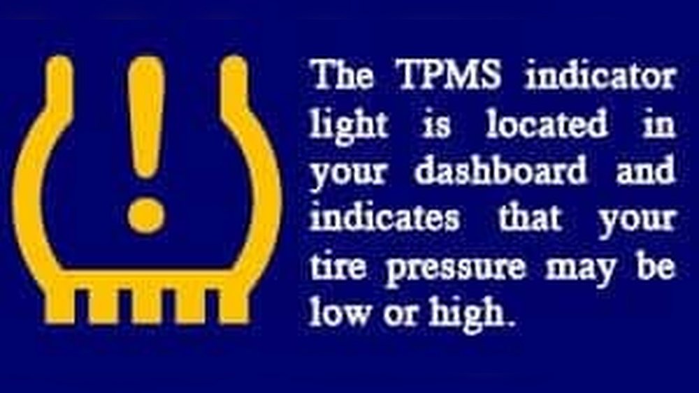 Tire Pressure Warning Light Meaning
