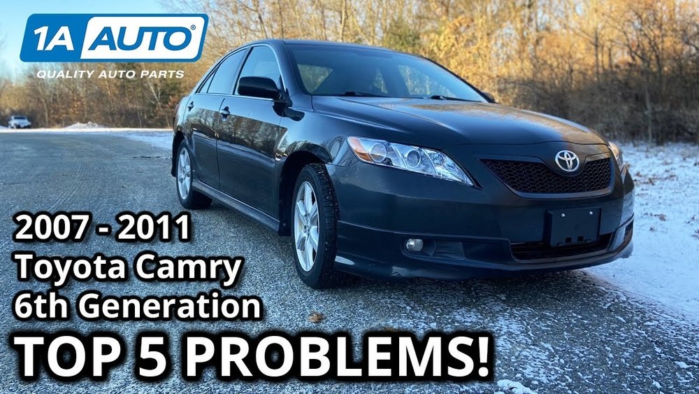 Toyota Camry Common Problems By Year