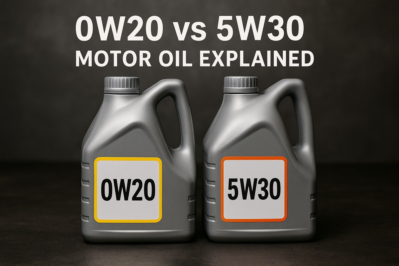 0W20 Vs 5W30 Oil Difference: Which Is Best for Your Car?