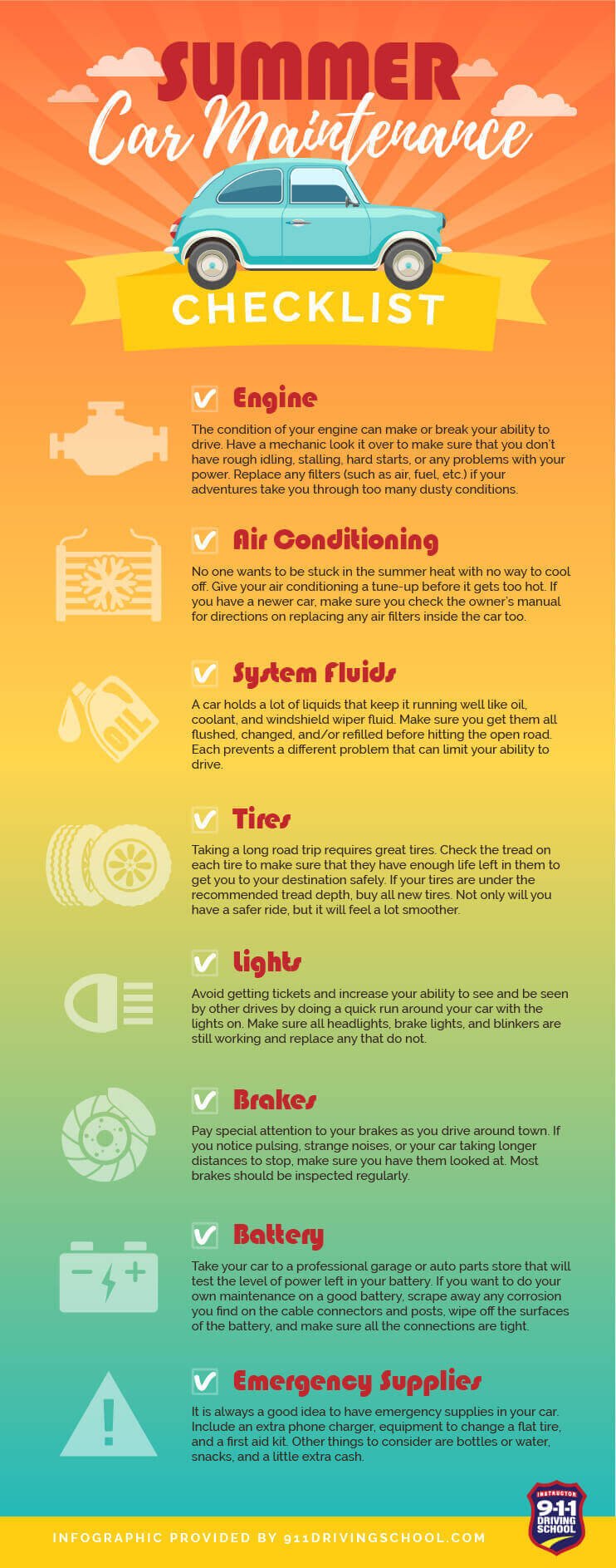 Summer Car Maintenance Checklist: Essential Tips for a Smooth Ride