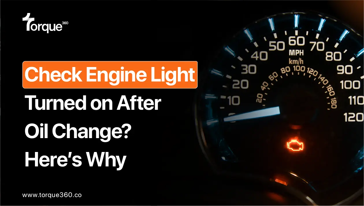 Check Engine Light After Oil Change: Causes and Quick Fixes