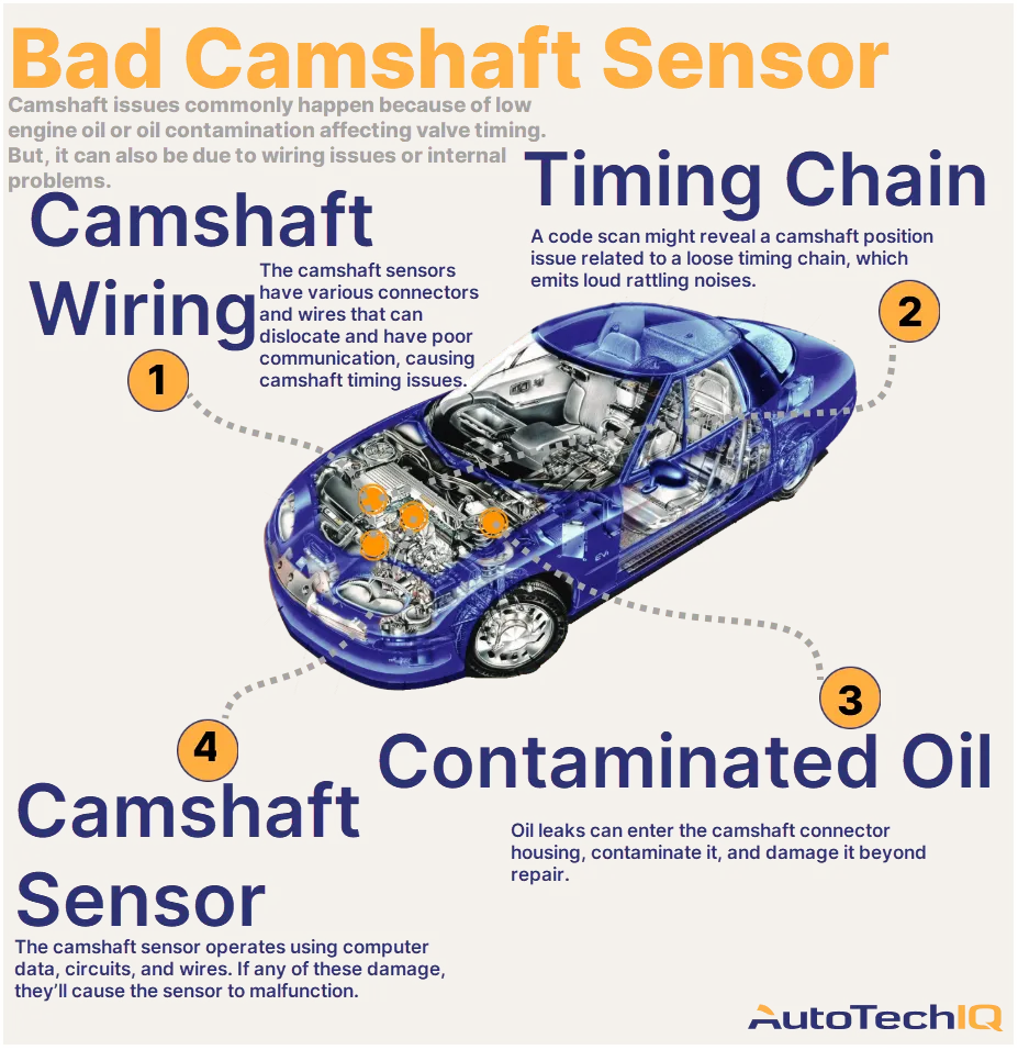 Car Won't Start Bad Camshaft Sensor: Causes and Fixes