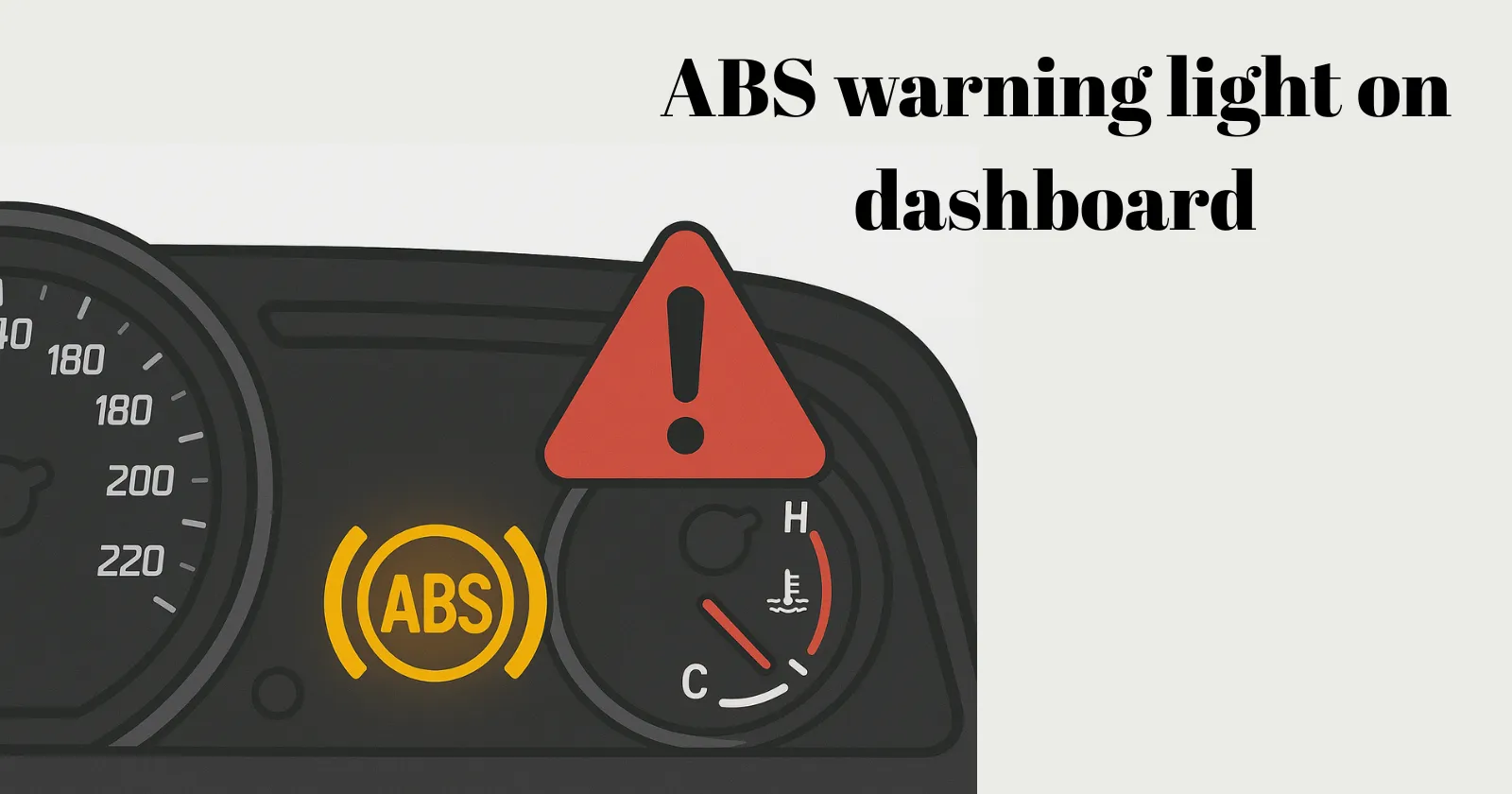 Abs Warning Light Meaning: What Your Dashboard Is Telling You