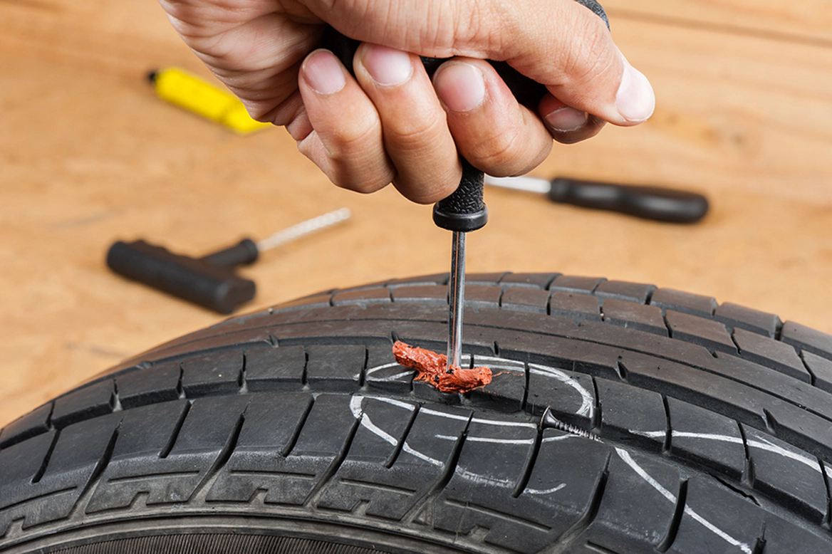 Tire plug vs tire patch repair comparison