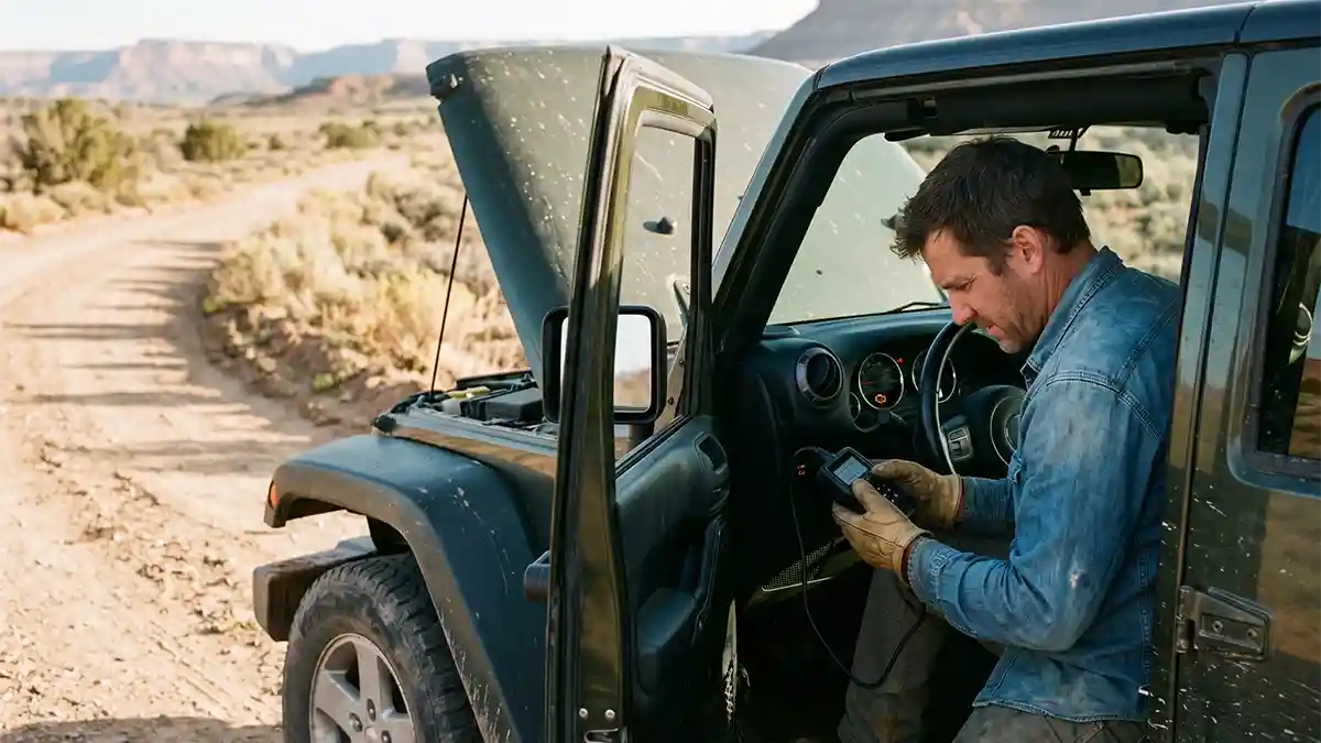 check engine light jeep codes