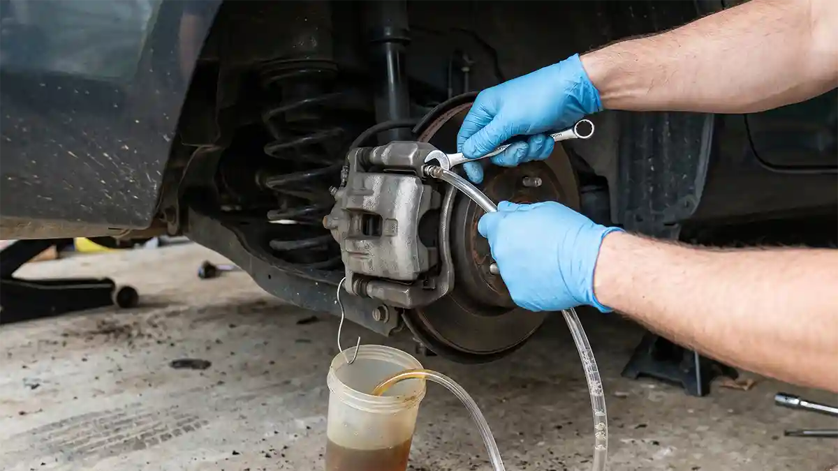 how to bleed brakes