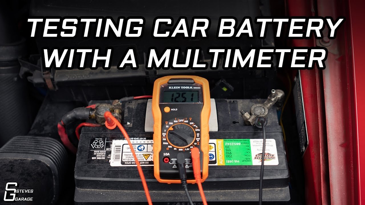 How to Test Car Battery With Multimeter: Step-by-Step Guide