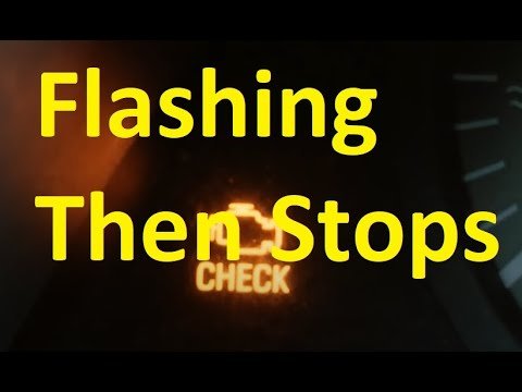 Check Engine Light Blinking Then Stops: What It Really Means