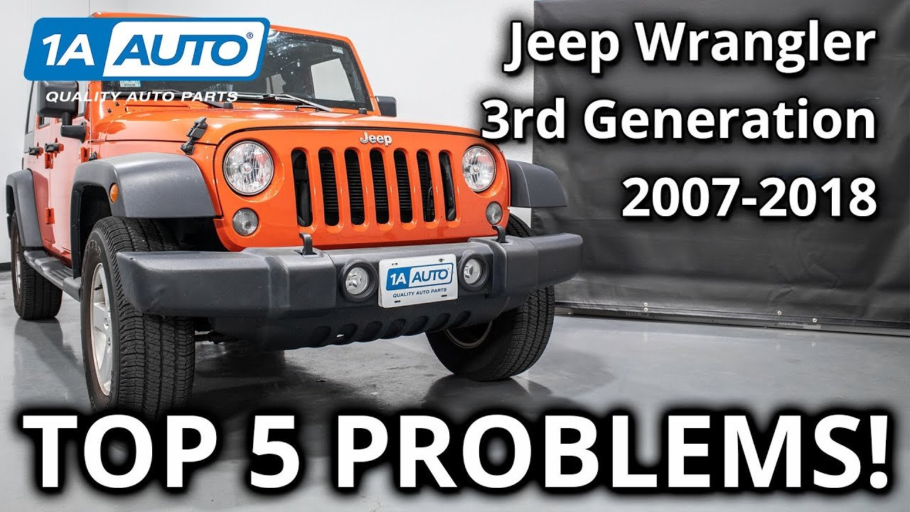 Jeep Wrangler Common Problems by Year: What to Watch Out For
