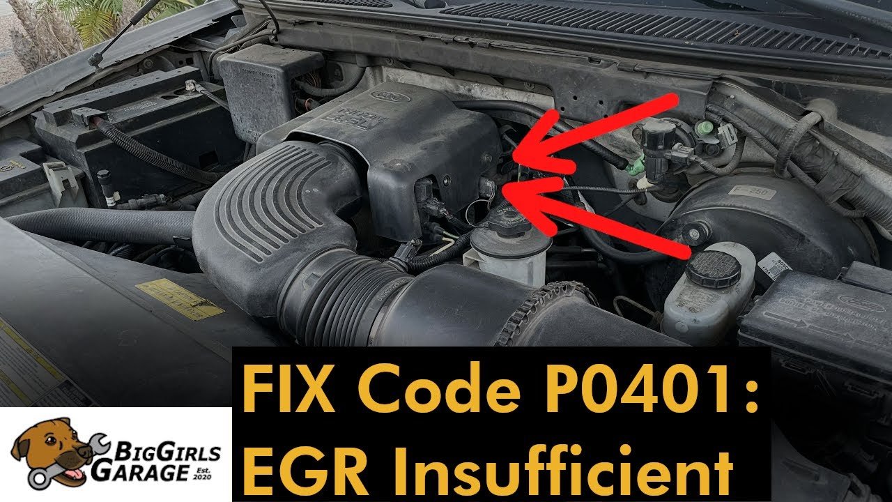 P0401 Egr Flow Insufficient: Causes, Symptoms, and Fixes