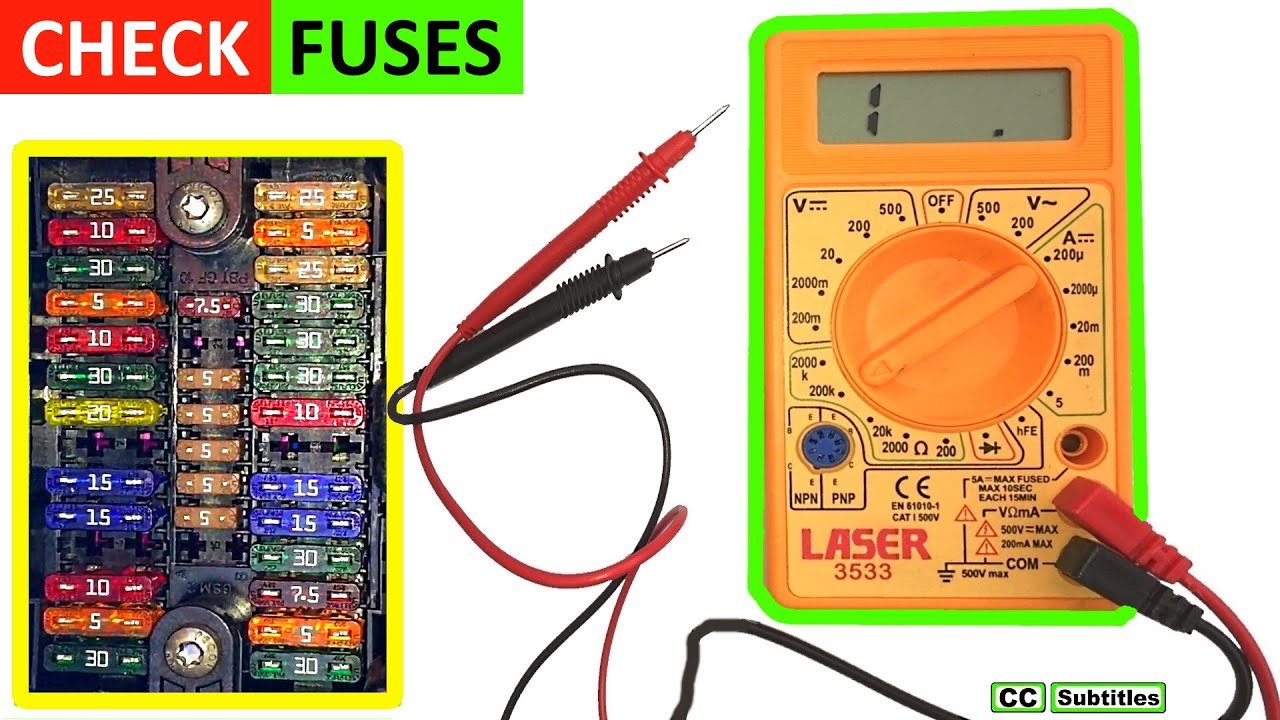 How to Test Car Fuses With Multimeter: A Step-by-Step Guide