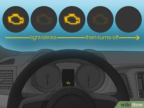 Check Engine Light Blinking Then Stops: What It Really Means